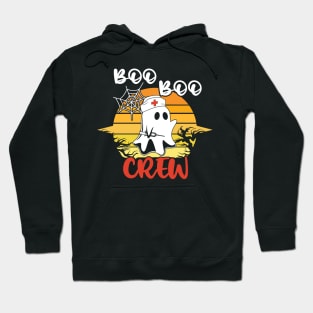 Boo Boo Crew Nurse Shirts Halloween Nurse Shirts for Women Hoodie